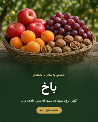 سەماد بۆ باخ – ترێ، گوێز، سێو، هەنار و قەیسی (سماد للعنب والرمان)